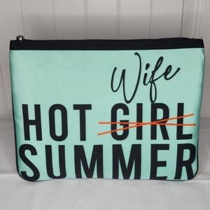 Hot Wife Summer Mint Green Clutch Bag